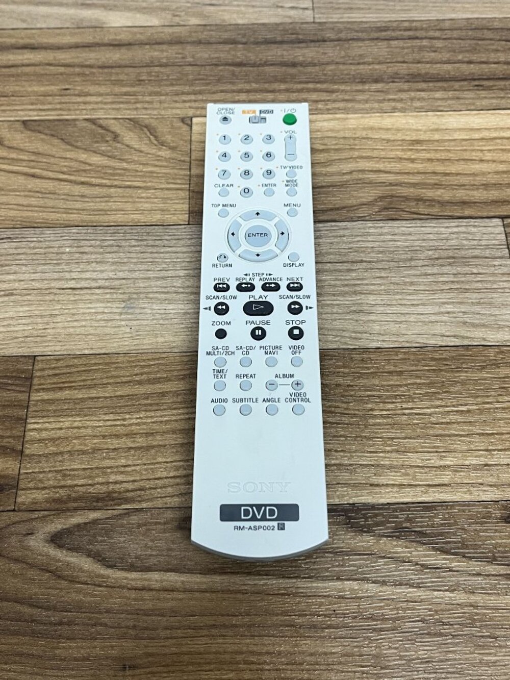 SONY RM-ASP002 DVD CD Player Remote Control Genuine OEM